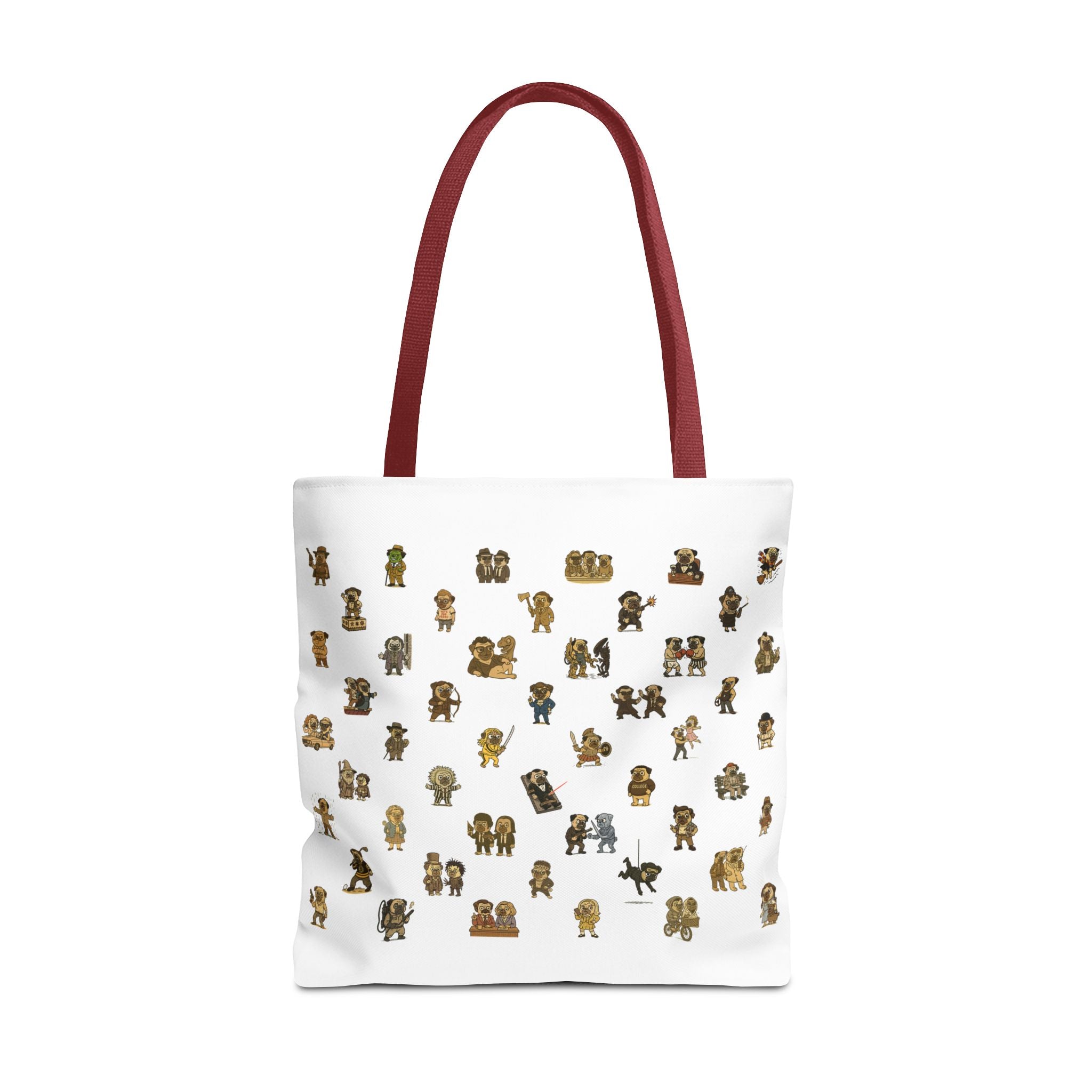 Movie Pugs Tote Bag – Hilarious Bag for Dog Lovers and Cinema Fans